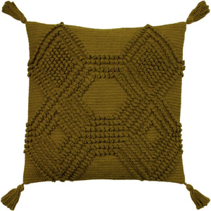 Halmo 45x45 Feather Filled Cushion Moss - Canwell Interiors Limited - Riva