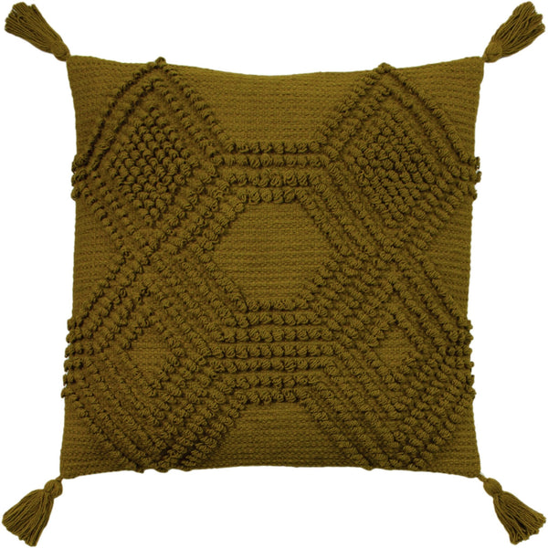 Halmo 45x45 Feather Filled Cushion Moss - Canwell Interiors Limited - Riva