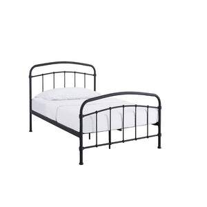 Halston 4.6 Double Black Bed - Canwell Interiors Limited - Canwell