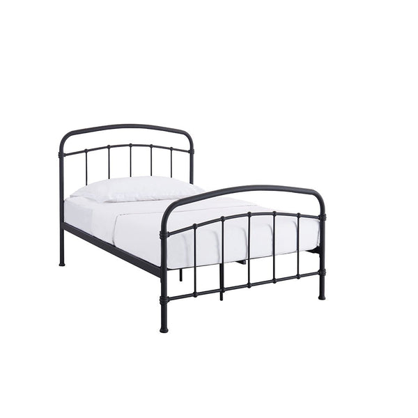 Halston 4.6 Double Black Bed - Canwell Interiors Limited - Canwell