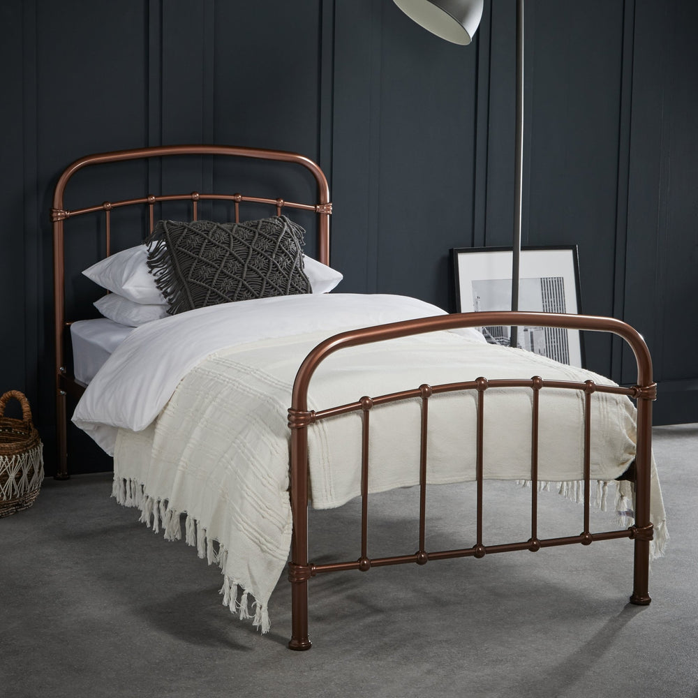 Halston 5.0 King Copper Bed - Canwell Interiors Limited - Canwell
