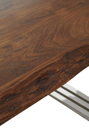 Hampstead Natural And Silver Coffee Table - XShowhome Limited - Xshowhome