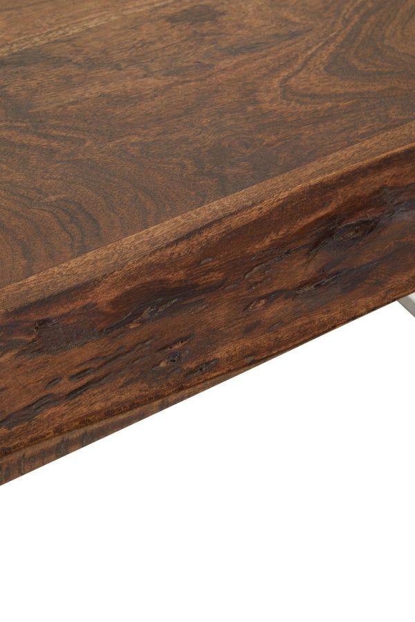 Hampstead Natural And Silver Coffee Table - XShowhome Limited - Xshowhome