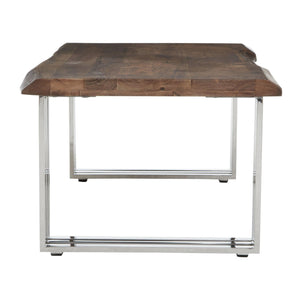 Hampstead Natural And Silver Coffee Table - XShowhome Limited - Xshowhome