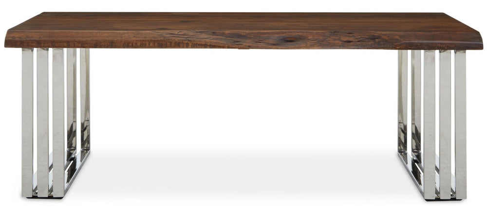 Hampstead Natural And Silver Coffee Table - XShowhome Limited - Xshowhome