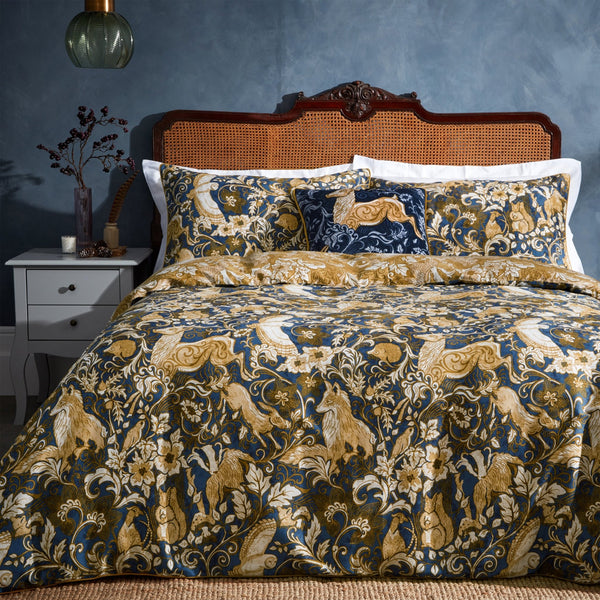 Harewood Single Duvet Set Blue - Canwell Interiors Limited - Riva