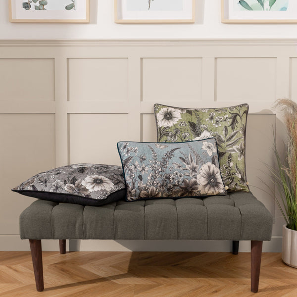 Harlington Botany 50x50 Feather Filled Cushion Sepia - Canwell Interiors Limited - Riva