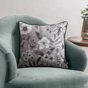 Harlington Botany 50x50 Feather Filled Cushion Sepia - Canwell Interiors Limited - Riva