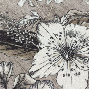 Harlington Botany 50x50 Feather Filled Cushion Sepia - Canwell Interiors Limited - Riva
