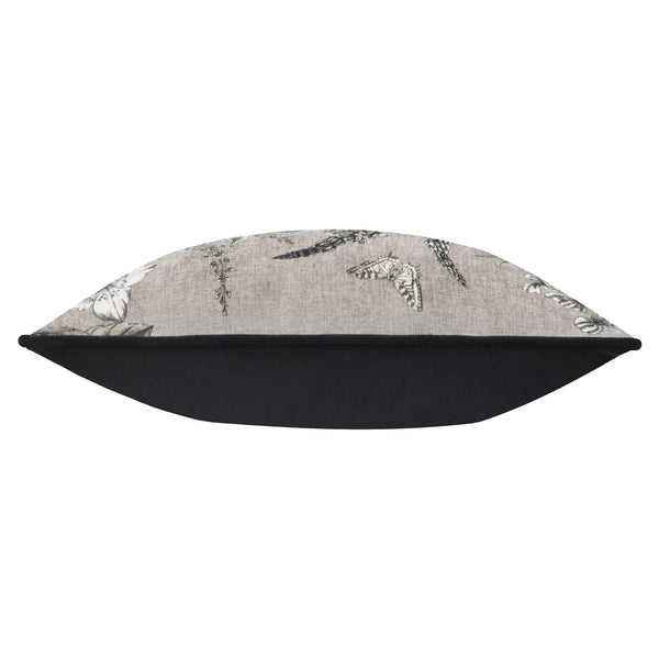 Harlington Gardenia 30x50 Feather Filled Cushion Sepia - Canwell Interiors Limited - Riva