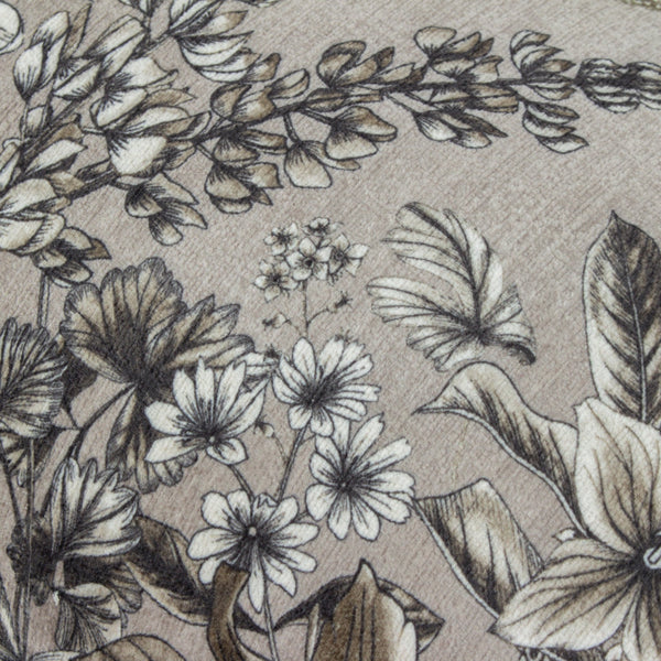 Harlington Gardenia 30x50 Feather Filled Cushion Sepia - Canwell Interiors Limited - Riva