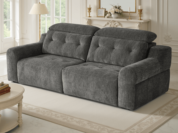 Harrison Electric Sofa Charcoal - XShowhome Limited - Xshowhome