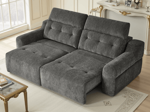 Harrison Electric Sofa Charcoal - XShowhome Limited - Xshowhome