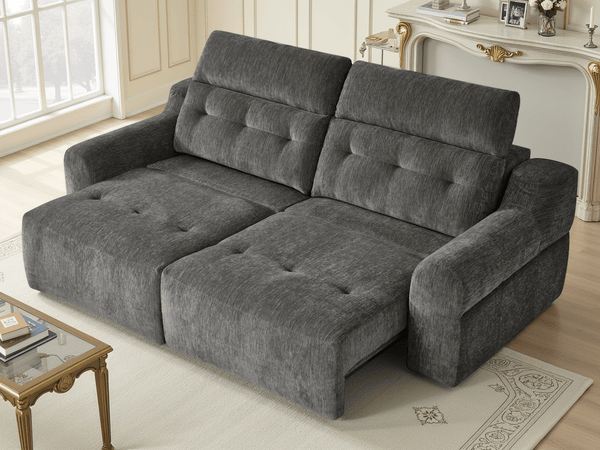 Harrison Electric Sofa Charcoal - XShowhome Limited - Xshowhome