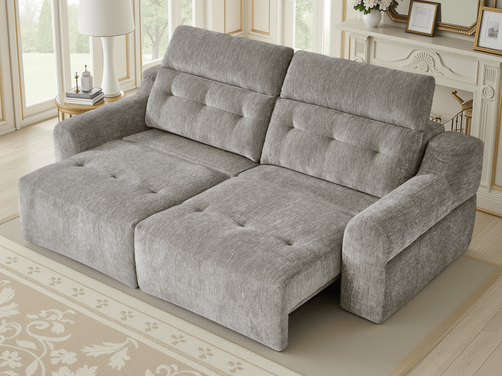 Harrison Electric Sofa Grey - XShowhome Limited - Xshowhome