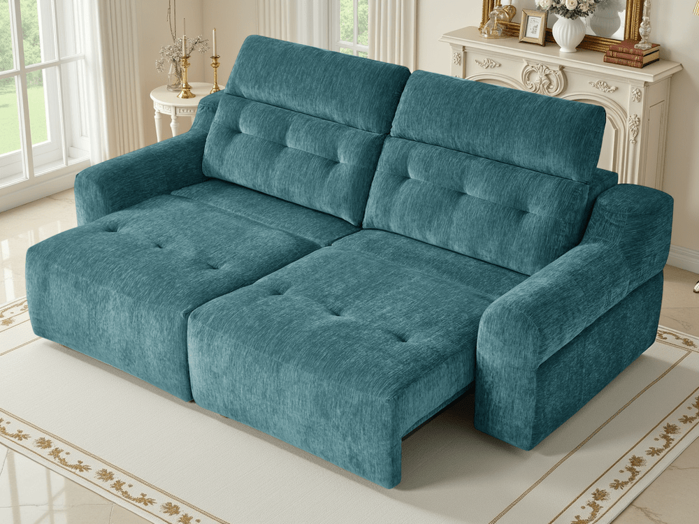 Harrison Electric Sofa Teal - XShowhome Limited - Xshowhome