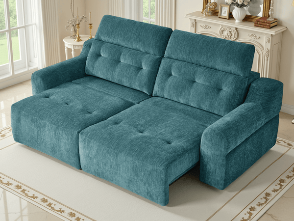 Harrison Electric Sofa Teal - XShowhome Limited - Xshowhome