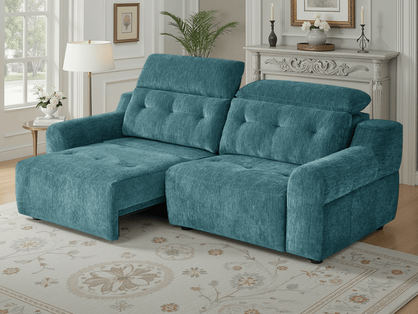 Harrison Electric Sofa Teal - XShowhome Limited - Xshowhome