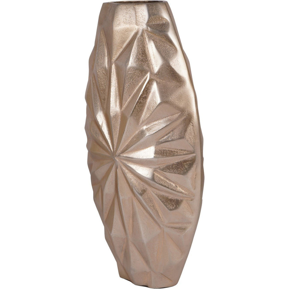 Hatton Cast Aluminium Vase 40cm - XShowhome Limited - Libra