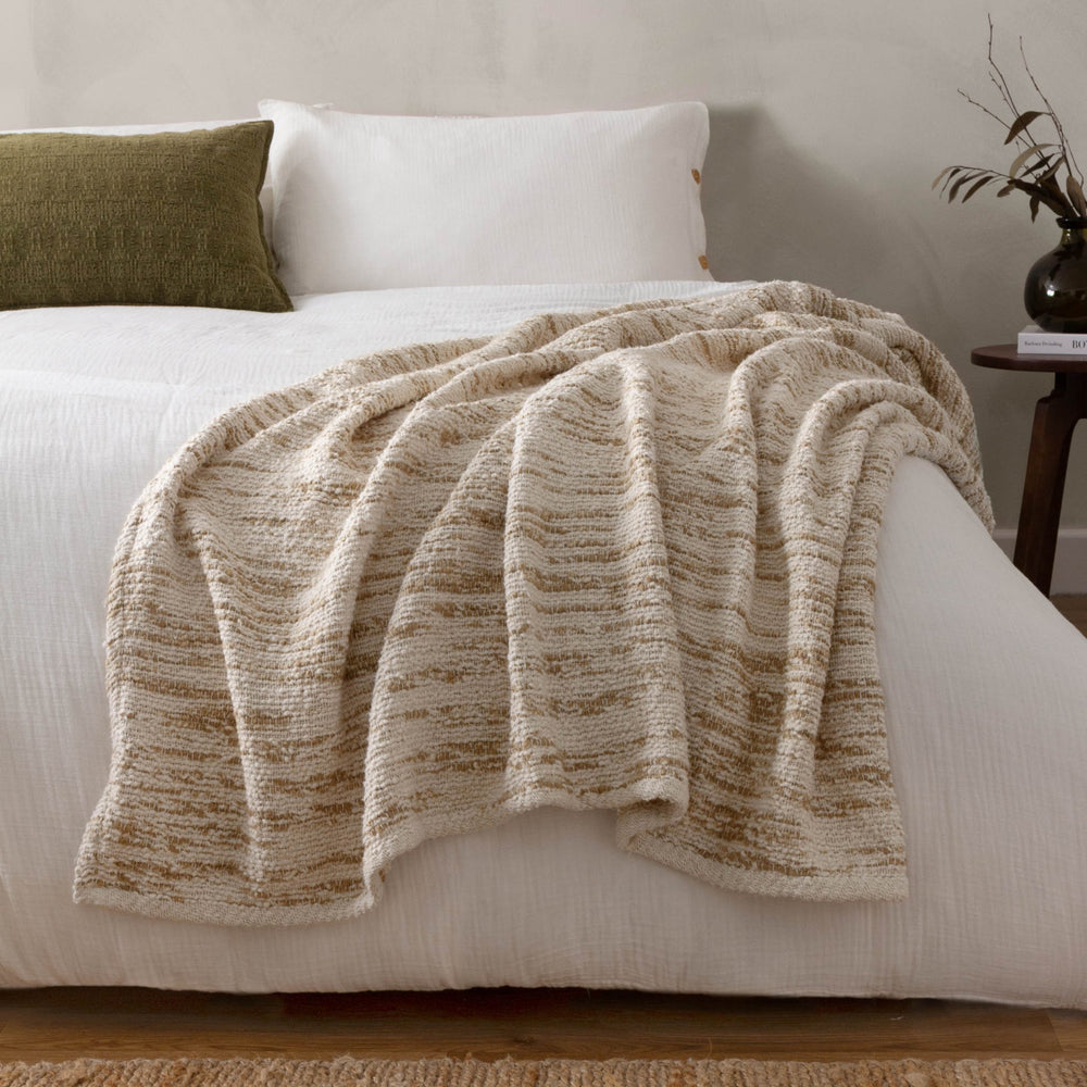 Heath 130x180 Throw Natural - Canwell Interiors Limited - Riva