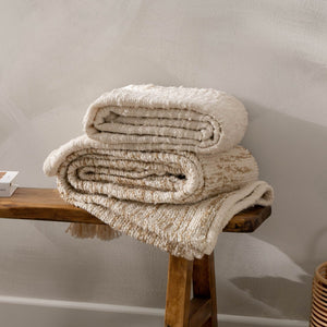 Heath 130x180 Throw Natural - Canwell Interiors Limited - Riva