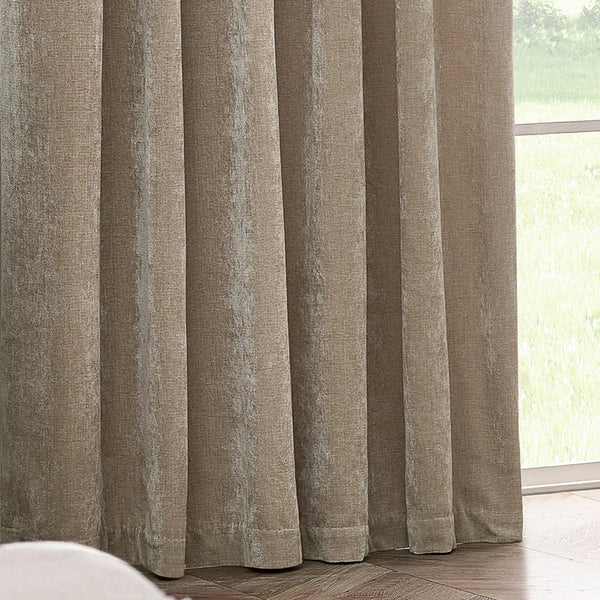 Heavy Chenille 229x229 Eyelet Curtain Natural - Canwell Interiors Limited - Riva
