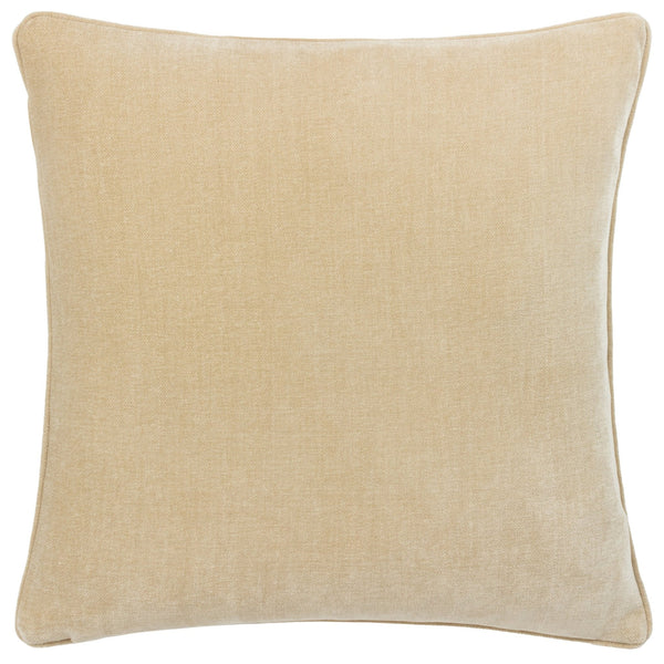 Heavy Chenille 50x50 Feather Filled Cushion Natural - Canwell Interiors Limited - Riva