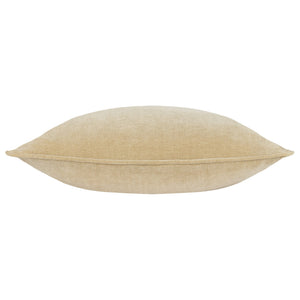 Heavy Chenille 50x50 Feather Filled Cushion Natural - Canwell Interiors Limited - Riva