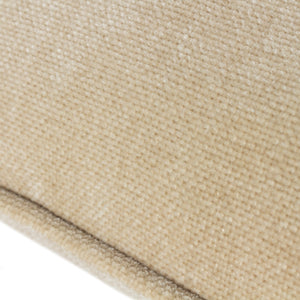 Heavy Chenille 50x50 Feather Filled Cushion Natural - Canwell Interiors Limited - Riva
