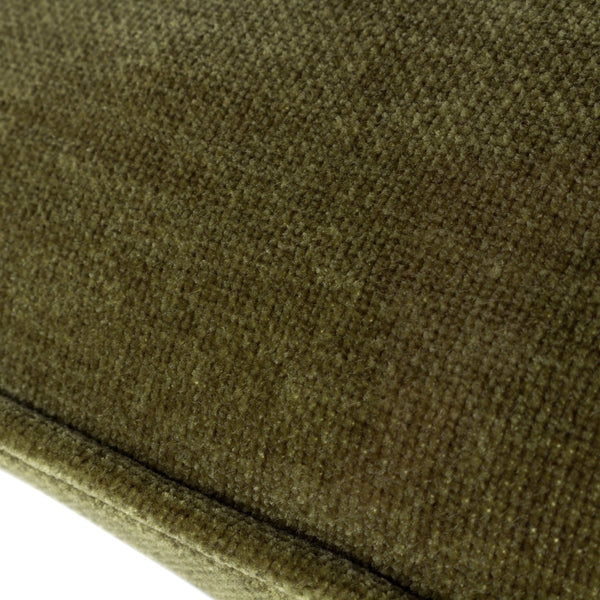 Heavy Chenille 50x50 Feather Filled Cushion Olive - XShowhome Limited - Riva