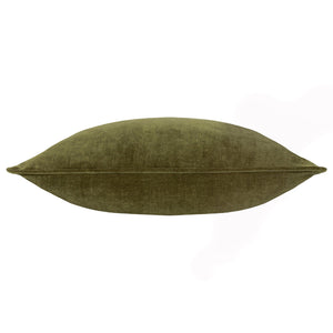 Heavy Chenille 50x50 Feather Filled Cushion Olive - XShowhome Limited - Riva
