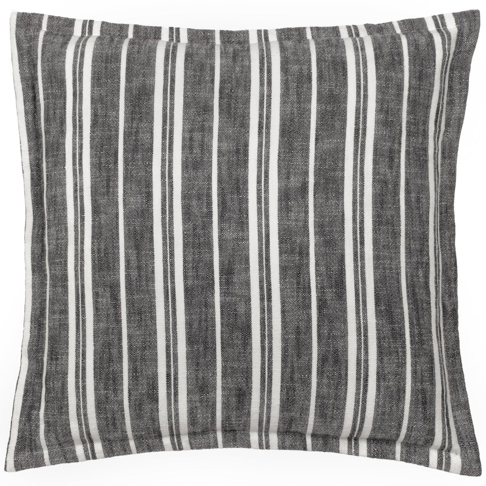 Hebble 50x50 Feather Filled Cushion Black - Canwell Interiors Limited - Riva