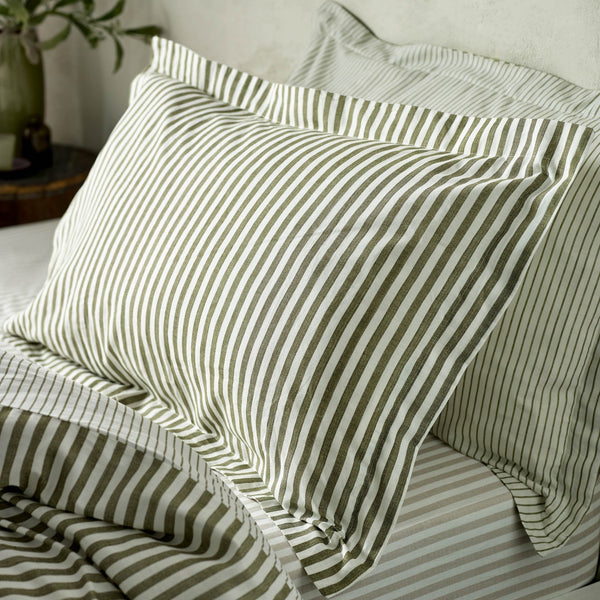 Hebden King Size Duvet Set Olive - XShowhome Limited - Riva