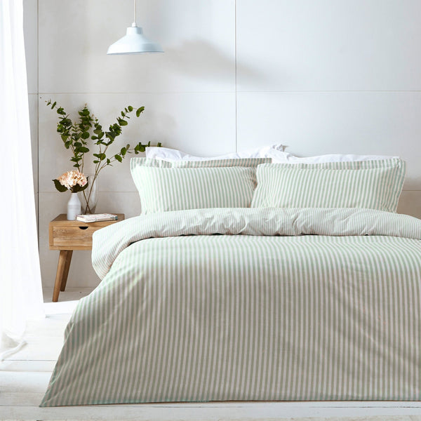 Hebden Super King Size Duvet Set Eucalyptus - XShowhome Limited - Riva