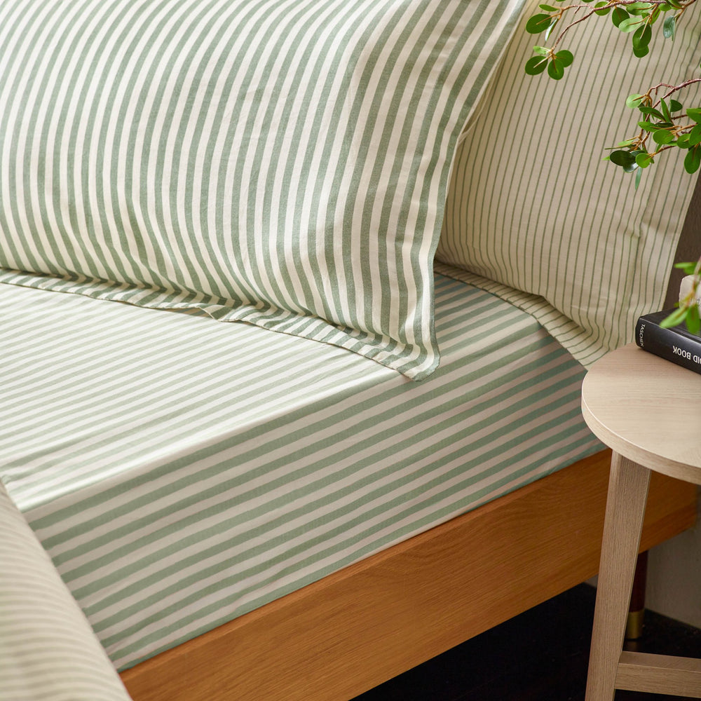 Hebden/Barton King Size Fitted Sheet Forest - XShowhome Limited - Riva