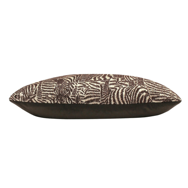 Hector 55x55 Feather Filled Cushion Earth - Canwell Interiors Limited - Riva