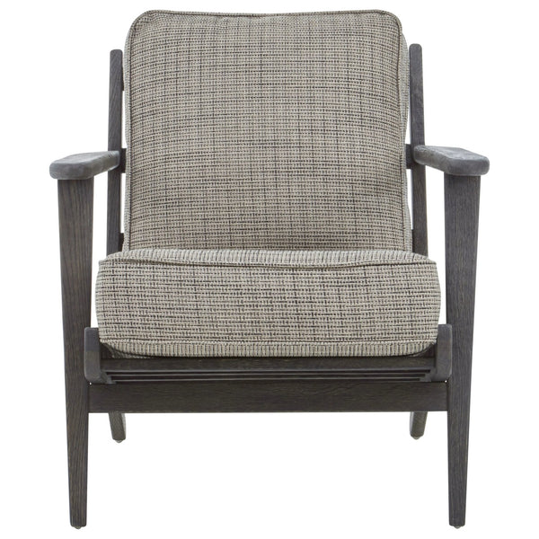 Hector Tweed Armchair With Black Oak Wood Frame - XShowhome Limited - Xshowhome
