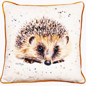 Hedgehog Printed Velvet 45x45 - Canwell Interiors Limited - Malini