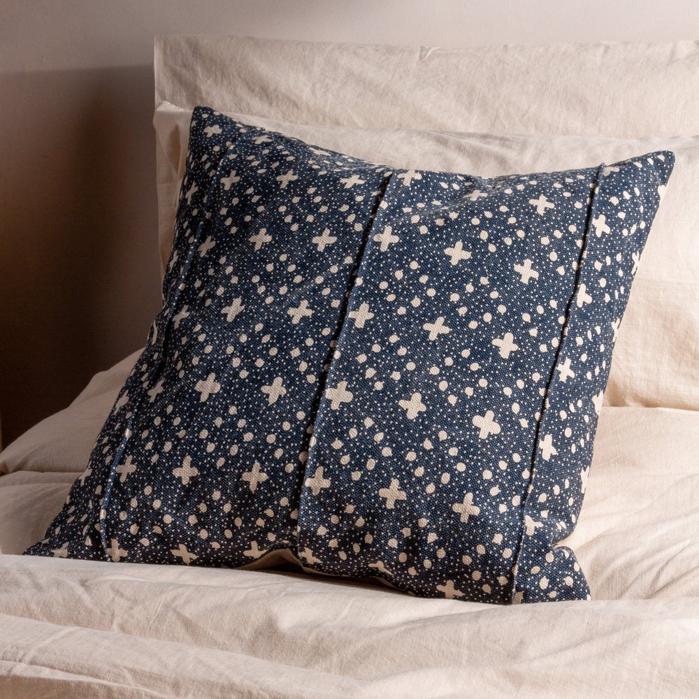 Helm 50x50 Feather Filled Cushion Ink - Canwell Interiors Limited - Riva