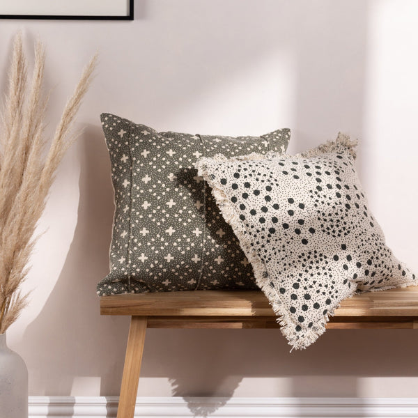 Helm 50x50 Feather Filled Cushion Lichen - Canwell Interiors Limited - Riva