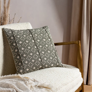 Helm 50x50 Feather Filled Cushion Lichen - Canwell Interiors Limited - Riva