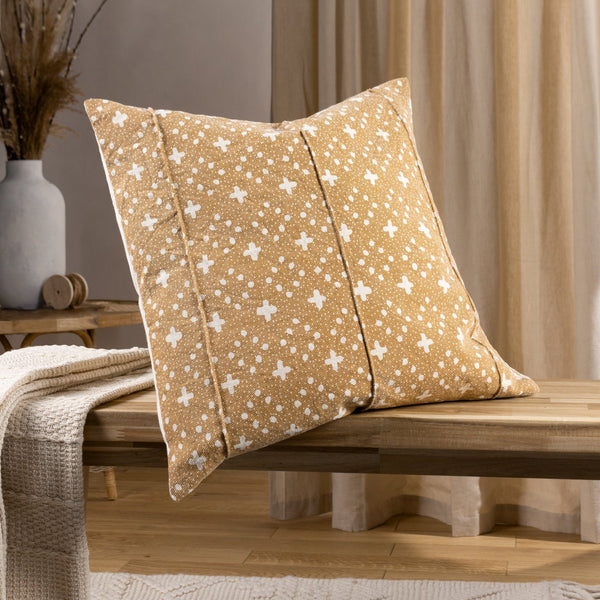 Helm 50x50 Feather Filled Cushion Yolk - Canwell Interiors Limited - Riva