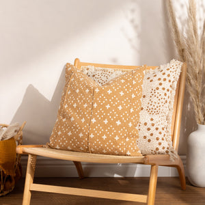 Helm 50x50 Feather Filled Cushion Yolk - Canwell Interiors Limited - Riva