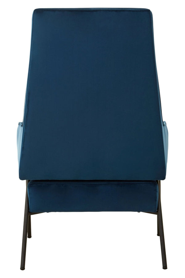Henia Blue Velvet Chair - XShowhome Limited - Xshowhome