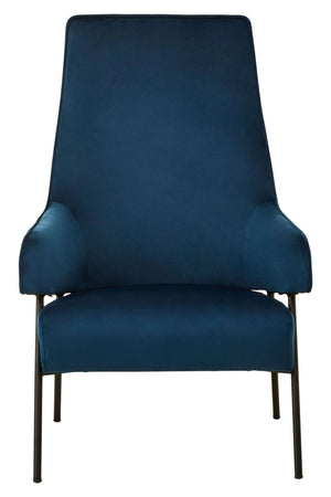 Henia Blue Velvet Chair - XShowhome Limited - Xshowhome