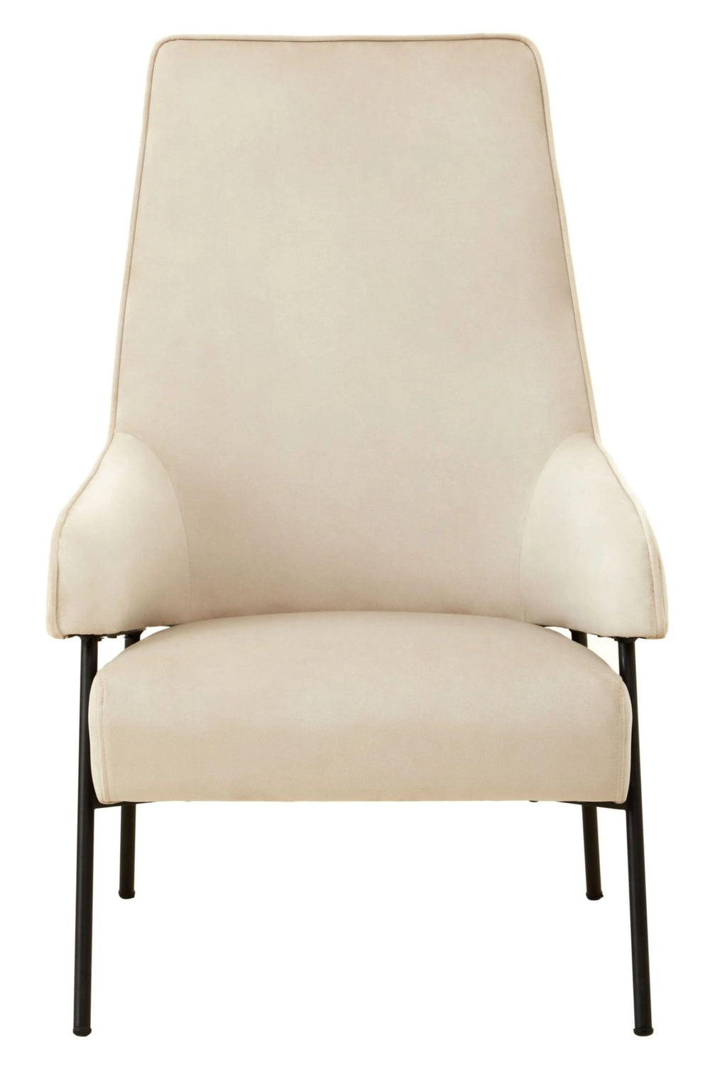 Henia Cream Velvet Chair - XShowhome Limited - Xshowhome