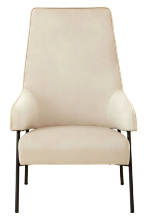 Henia Cream Velvet Chair - XShowhome Limited - Xshowhome