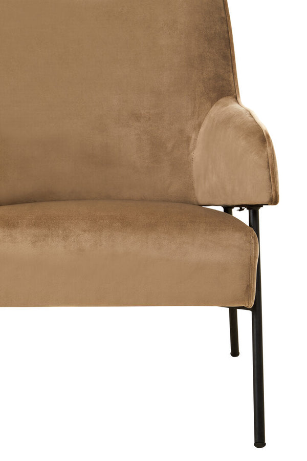 Henia Mink Velvet Chair - Canwell Interiors Limited - Xshowhome