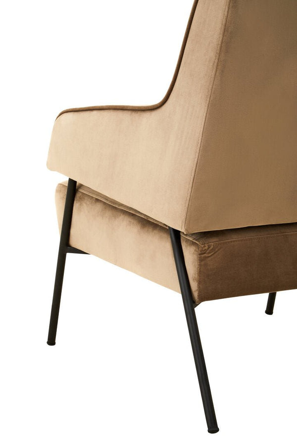 Henia Mink Velvet Chair - Canwell Interiors Limited - Xshowhome