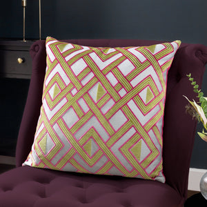 Henley 50x50 Feather Filled Cushion Multi - Canwell Interiors Limited - Riva